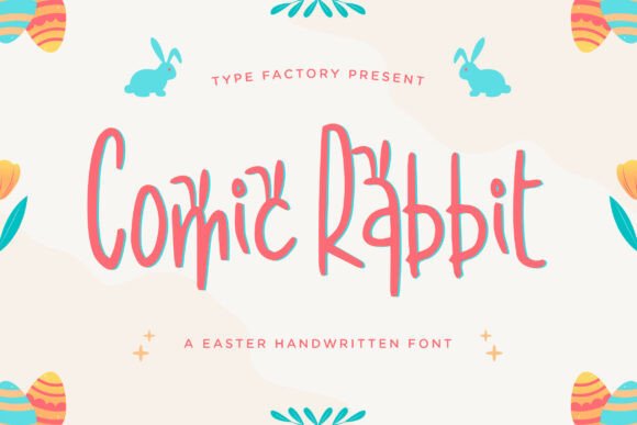 Comic Rabbit: Your Go-To Font for Lively, Kid-Friendly Design