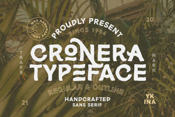 Cronera: The Bold, Organic Serif for Striking Visuals
