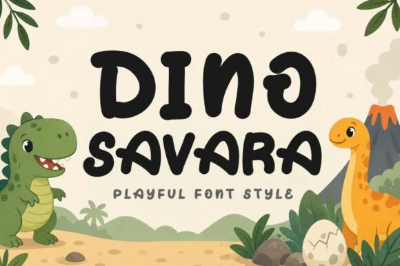 Dino Savara: A Display Font with Character