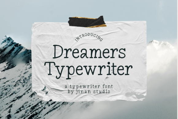 Dreamers Typewriter: Vintage Soul for Modern Projects