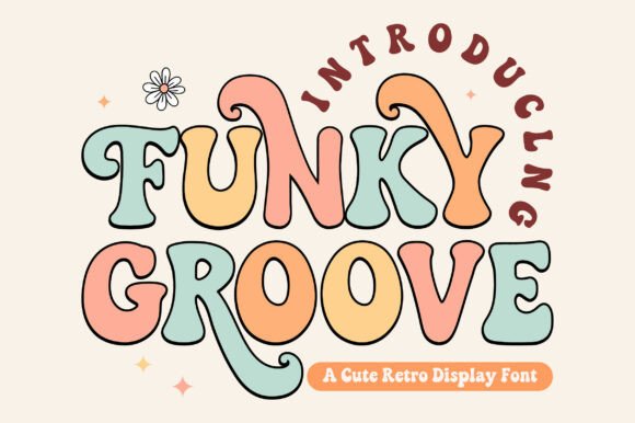 Funky Groove: A Retro Display Font with Modern Charm