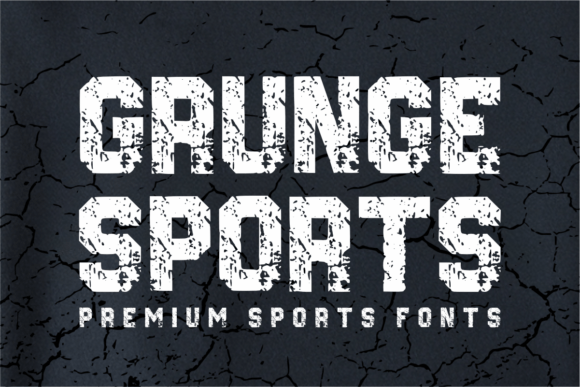Grunge Sports: The Typeface for a Raw and Powerful Edge