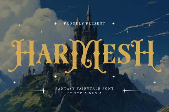 Harmesh: A Typeface for Crafting Magical Realms