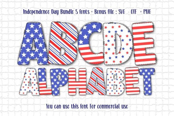 Independence Day: Capturing Patriotic Zeal in Typography