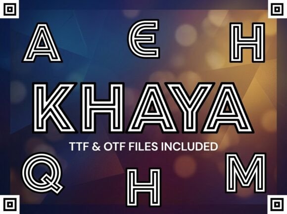 Khaya: The Typeface Built for Speed and Stamina