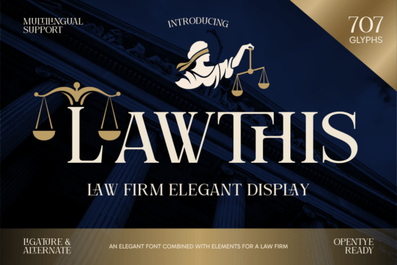 Lawthis: A Serif Font for Brands That Demand Respect