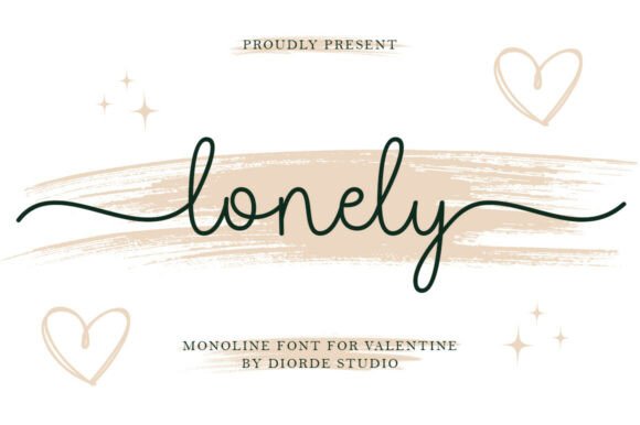 Lonely: A Script Font for Elegant, Personal Design