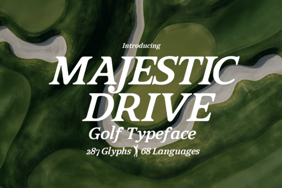 Majestic Drive: A Serif Typeface for Timeless Elegance