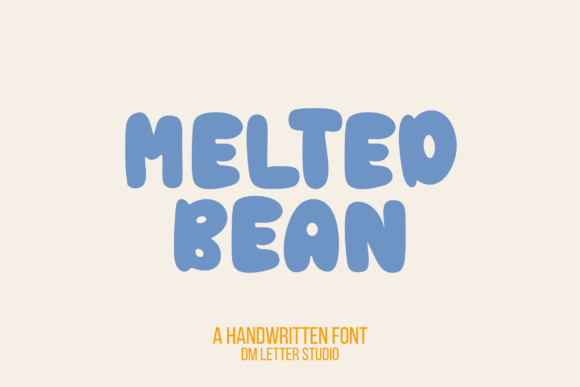 Melted Bean: The Font That Brings Playful Energy to Your Designs