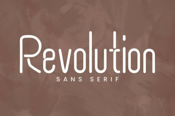 Revolution Sans Serif: The Font for a Forward-Thinking Future