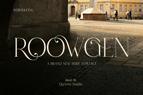 Roowgen: A Typeface for Modern Luxury and Editorial Grace