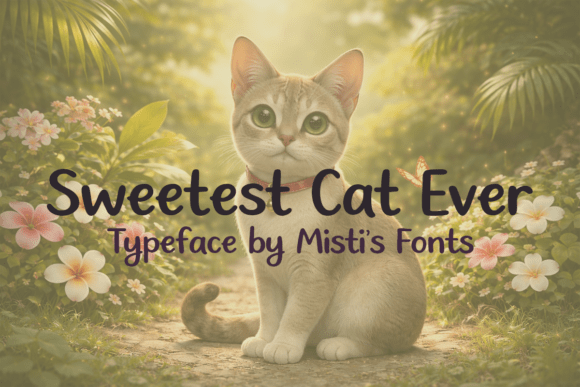 Sweetest Cat Ever: The Handwritten Font with a Heart
