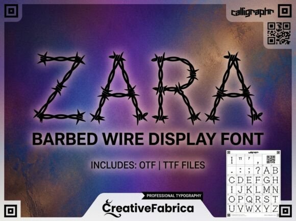 Zara: A Display Typeface That Commands Attention